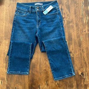 Just USA Rosalina Double Button Slim Straight Women’s jeans size 10 Petite